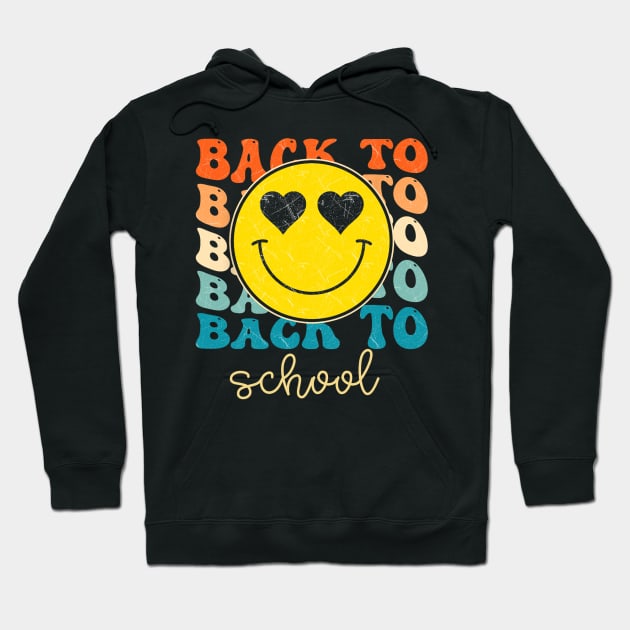 Boho Style Smile Back to School Hoodie by torifd1rosie